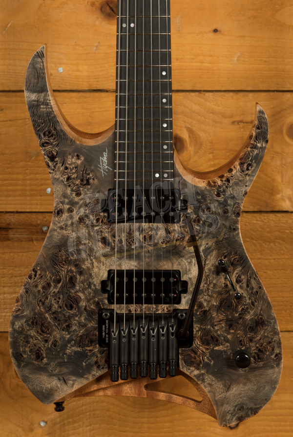 Mayones Hydra Elite Pro 7 Trans Graphite - NAMM 2021 Display Guitar