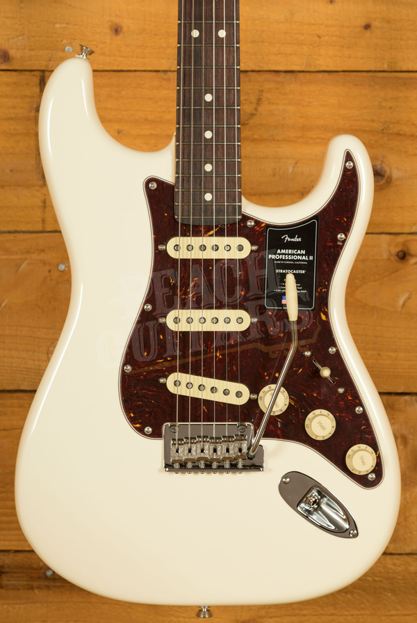 Fender American Professional II Stratocaster | Olympic White - Rosewood