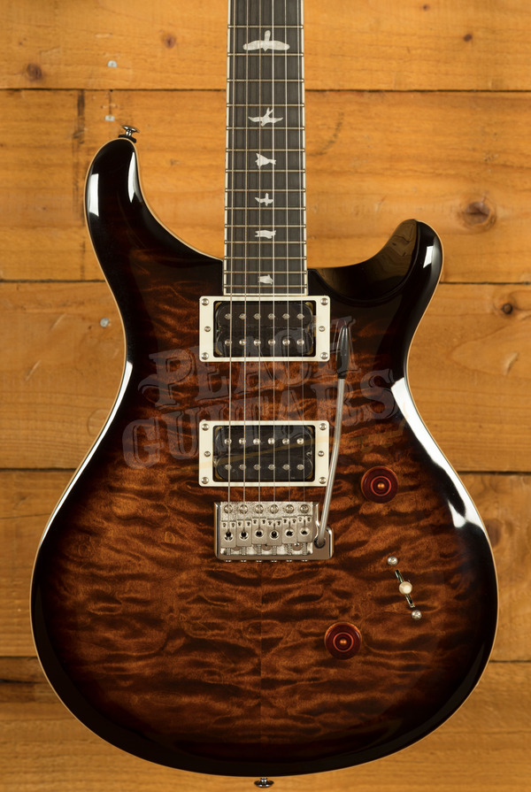 PRS SE Custom | Custom 24 Quilt - Black Gold Sunburst