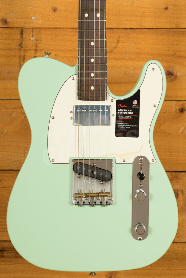 Fender American Performer Telecaster Hum | Satin Surf Green