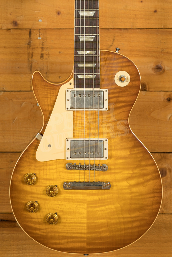 Gibson Custom '59 Les Paul Standard Golden Poppy Burst VOS - Left Handed