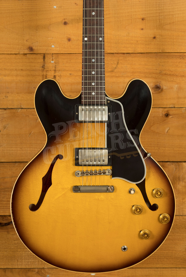 Gibson Custom Murphy Lab 1958 ES-335 | Faded Tobacco Burst - Heavy Aged