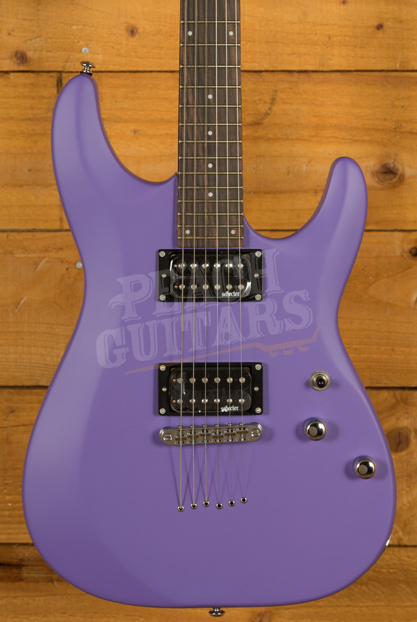 Schecter C-6 Deluxe | Satin Purple