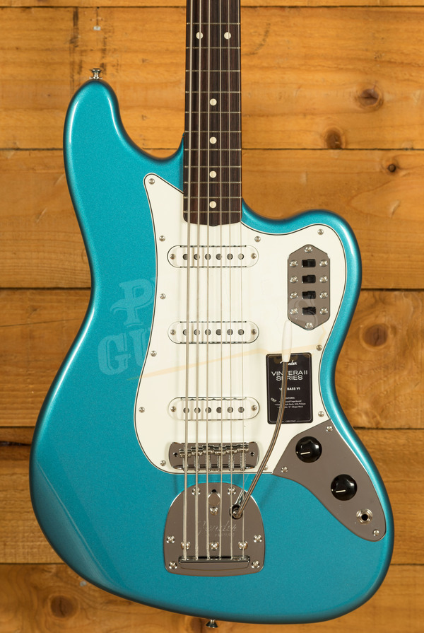 Fender Vintera II '60s Bass VI - Rosewood - Lake Placid Blue