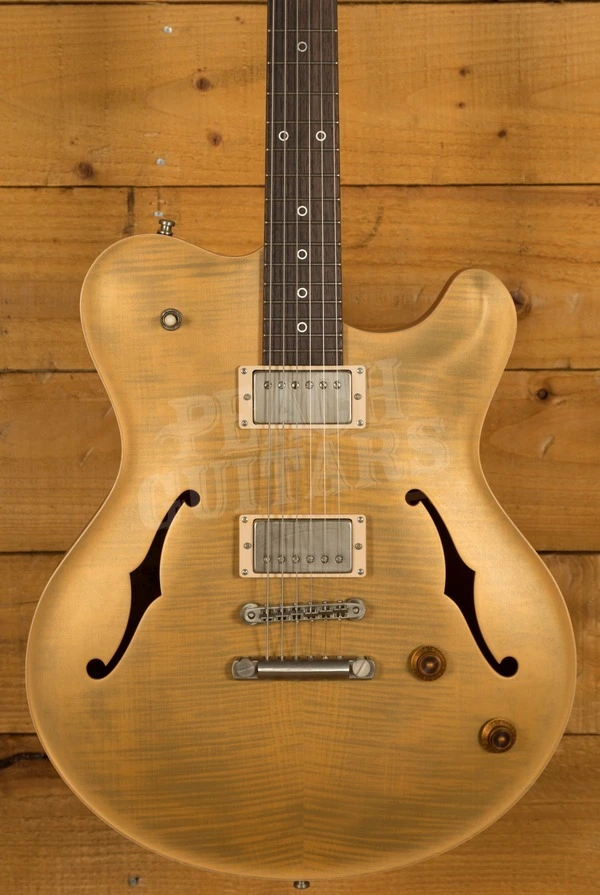 Nik Huber Rietbergen Standard Curly Maple Top Trans Gold Metallic 