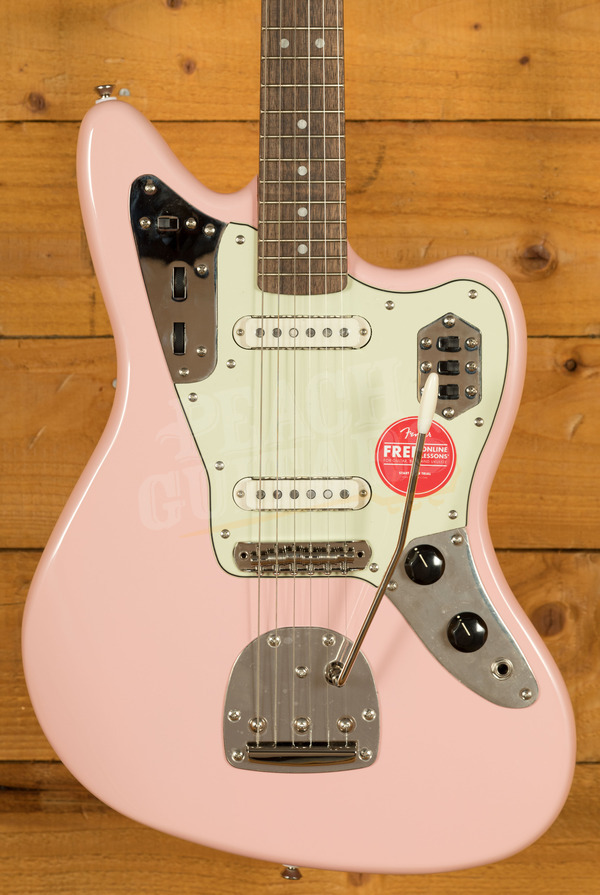 Squier FSR Classic Vibe Limited Edition 60s Jaguar Shell Pink