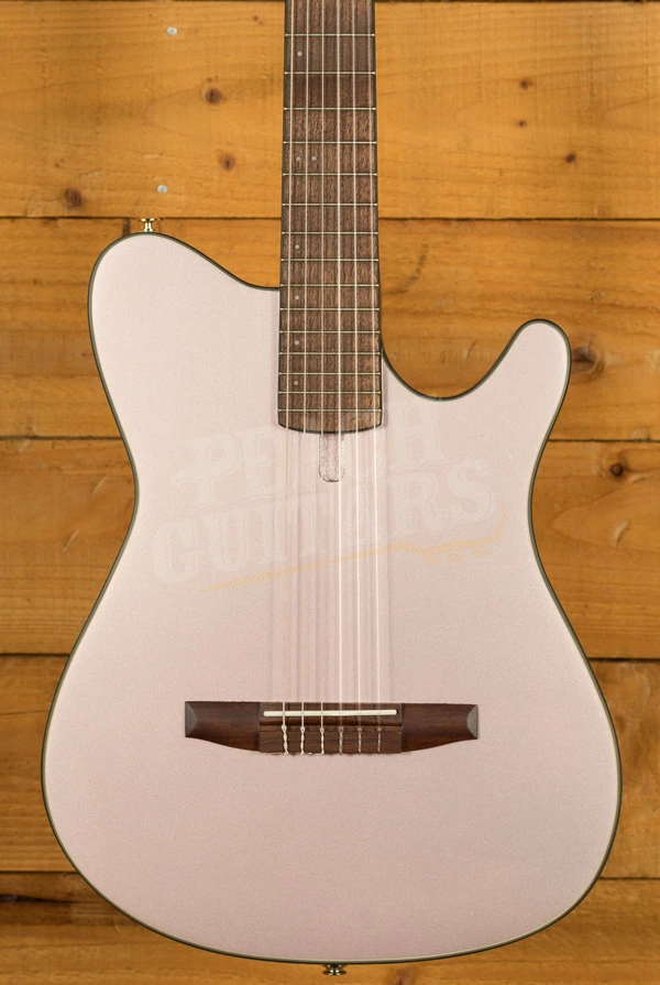 Ibanez FRH10N Solid-Top Cutaway Nylon Guitar - Rose Gold Metallic Flat