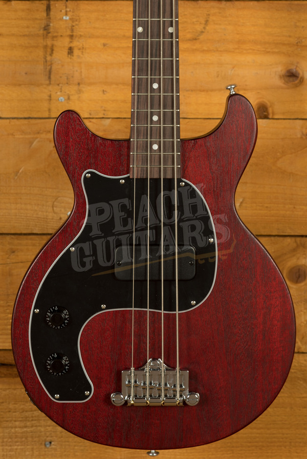 Gibson Les Paul Junior Tribute DC Bass Worn Cherry Left Handed