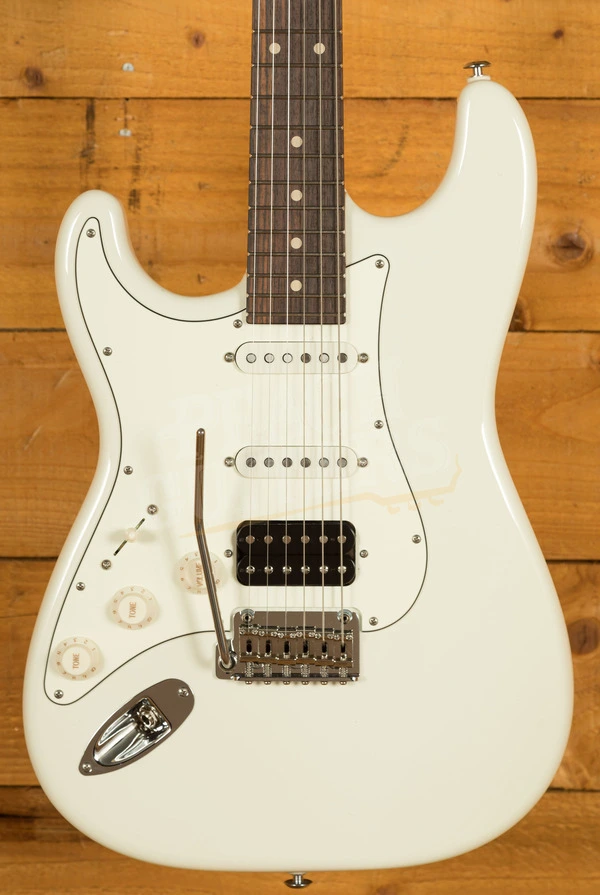 Suhr Classic Pro Peach LTD - HSS Roasted Maple/Rosewood Olympic White Left Handed