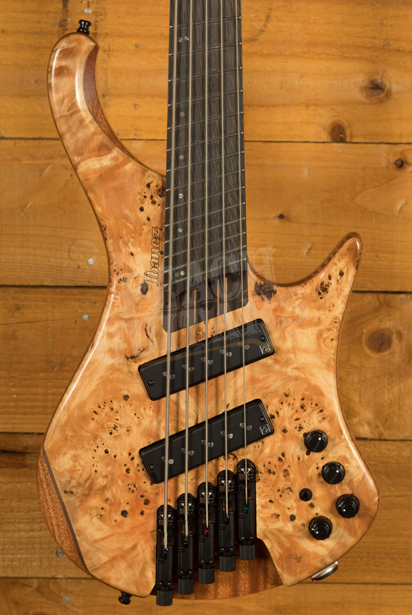 Ibanez EHB Workshop Basses | EHB1505SMS - 5-String Multi Scale - Florid Natural Low Gloss