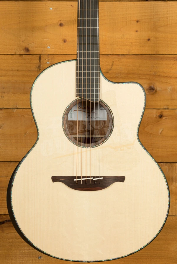 Lowden FM-50C | Master Grade Church Pew Mahogany - Master Grade Adirondack Spruce