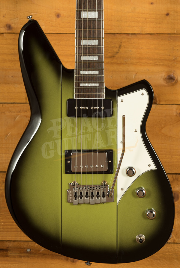 Reverend Set-Neck Series | Warhawk DAW - Avocado Burst - Rosewood