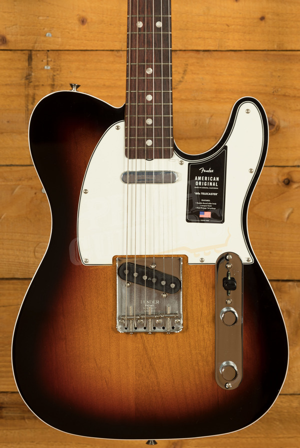 Fender American Original '60s Telecaster | Rosewood - 3-Colour Sunburst