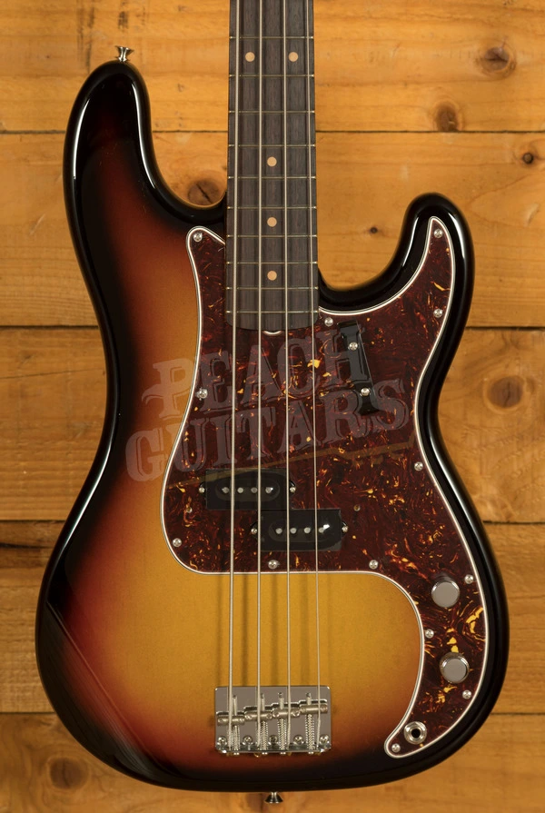 Fender American Vintage II 1960 Precision Bass - Rosewood - 3-Colour Sunburst