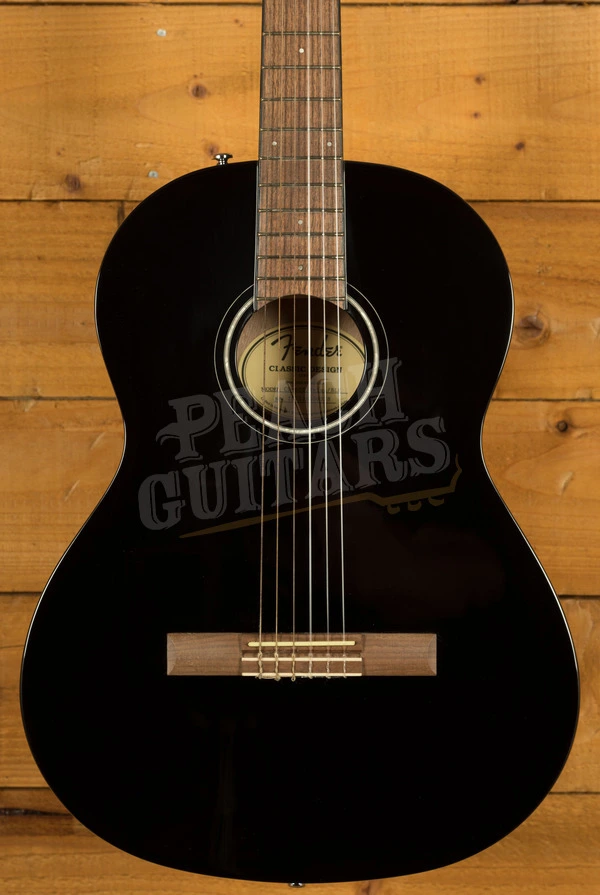 Fender CN-60S Solid-Top Classical Guitar - Black