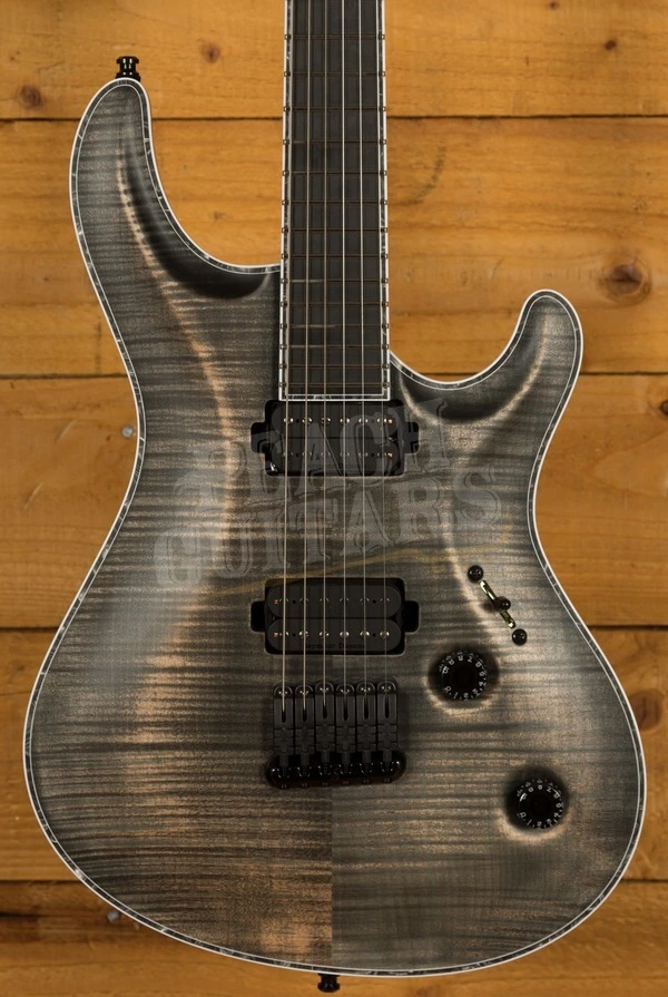 Mayones Regius Core 6 - Ebony - Antique Black Matt