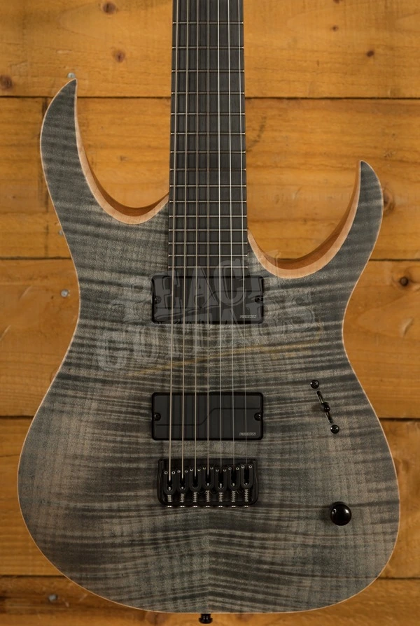 Mayones Duvell Elite 7 - Ebony - Trans Graphite - 7-String