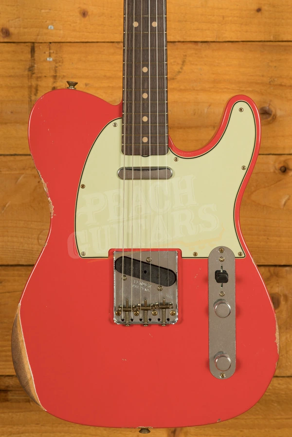 Fender Custom Shop 63 Tele - Relic Aged Fiesta Red