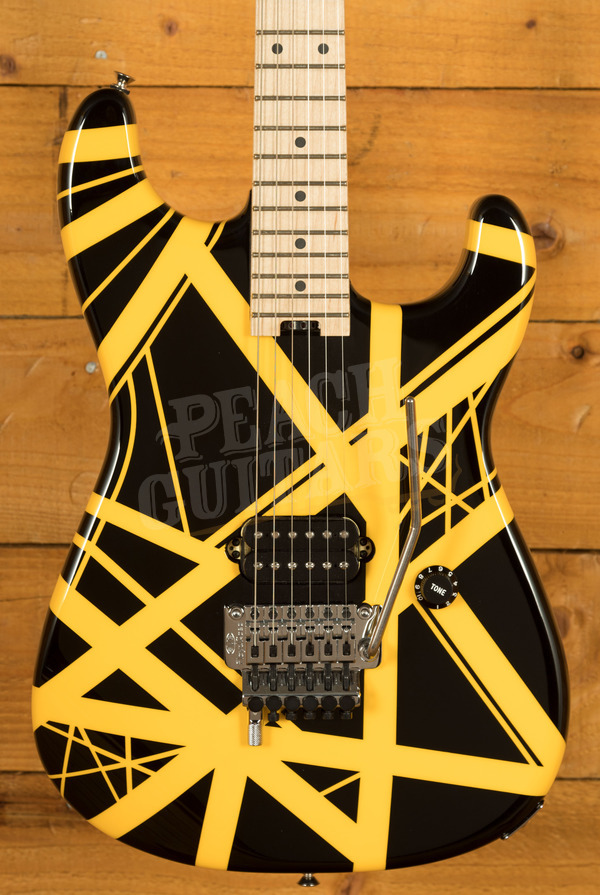 EVH Striped Series | Black w/Yellow Stripes