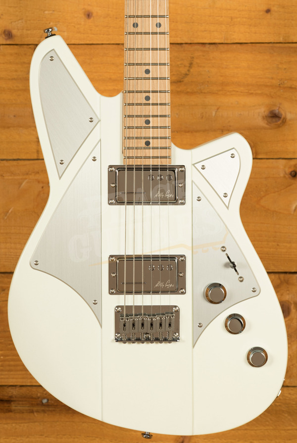 Reverend Signature Series | Billy Corgan - Satin Pearl White - Roasted Maple