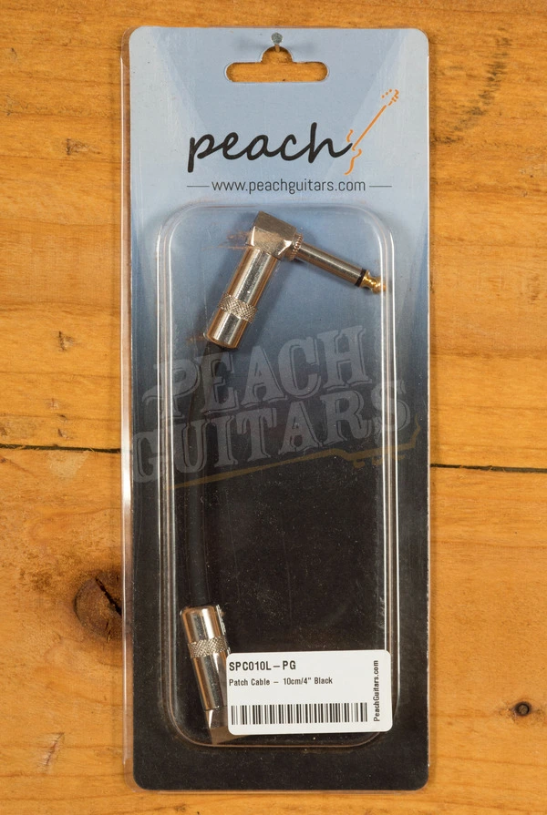 Peach Guitars 10cm Angled Patch Cable