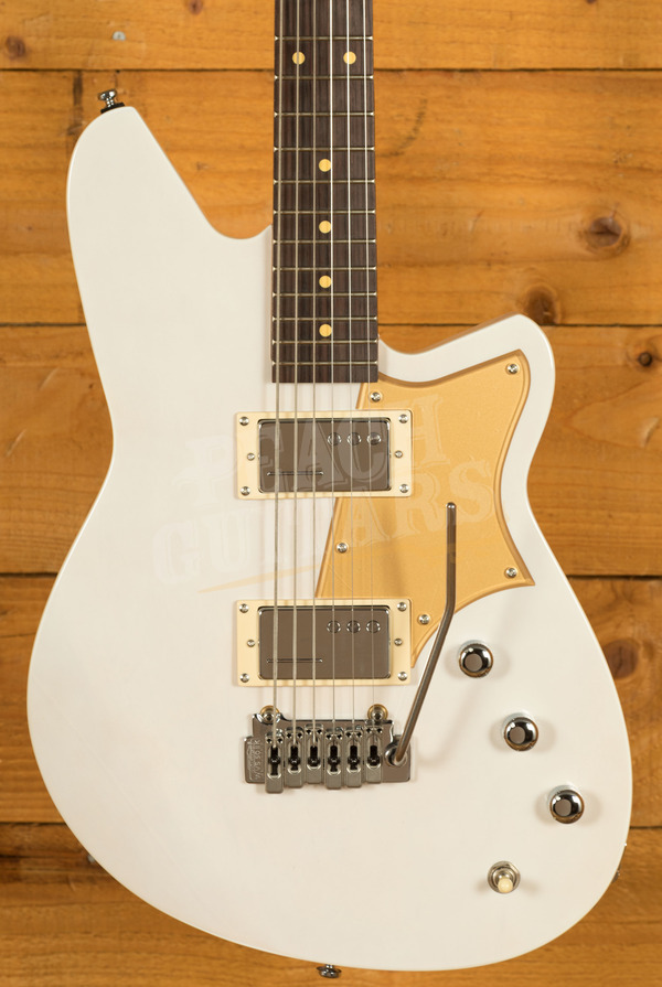 Reverend Bolt-On Series | Descent W Baritone - Transparent White - Rosewood