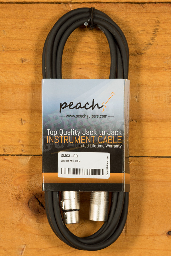 Peach Cables | XLR Mic Cable - 3m/10ft
