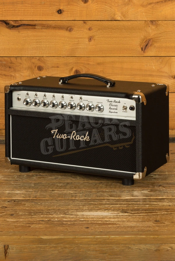 Two-Rock Classic Reverb Signature 100 Watt Head Silver Panel & Knobs