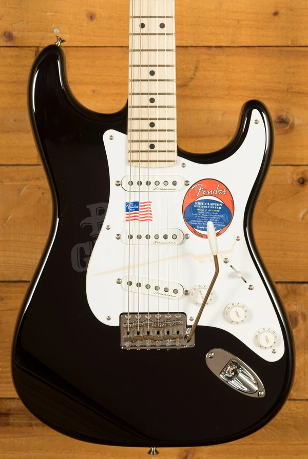 Fender Eric Clapton Stratocaster - Maple - Black