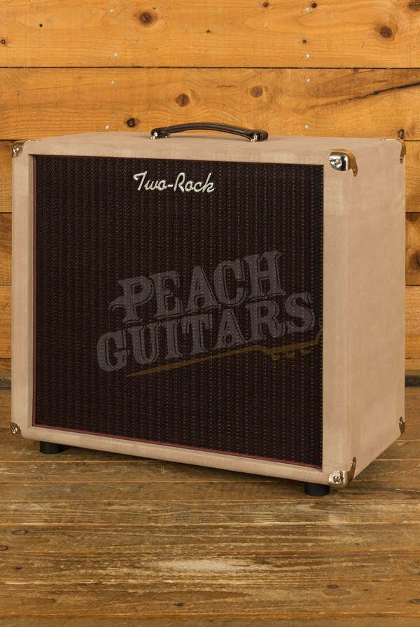 Two-Rock Vintage Deluxe 1x15 Cab Dogwood Suede w/Oxblood Cloth