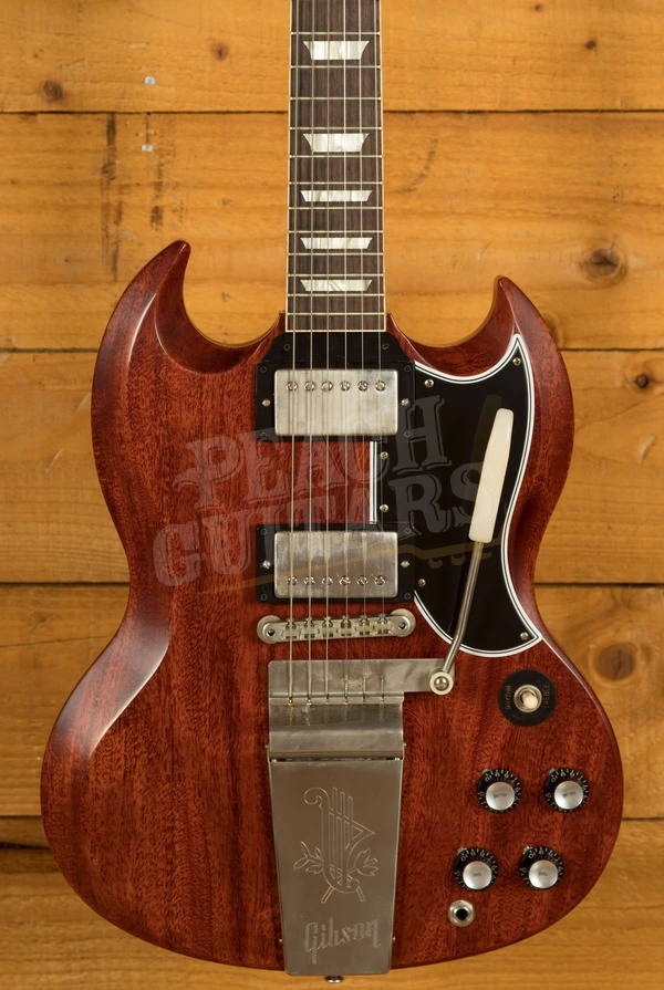 Gibson Custom 1964 SG Standard Reissue w/Maestro Vibrola | Cherry Red - VOS