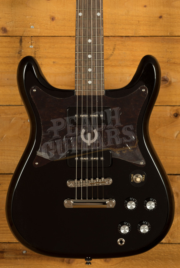 Epiphone Designer Collection | Wilshire P-90s - Ebony - Peach Guitars