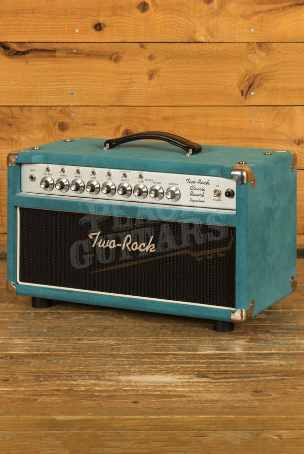 Two-Rock Classic Reverb Signature 100 Watt Head - Medium Blue Suede