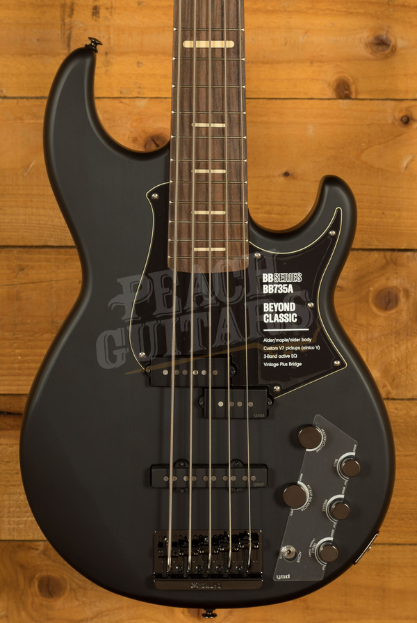 Yamaha BB Series | BB735A - 5-String - Matte Translucent Black