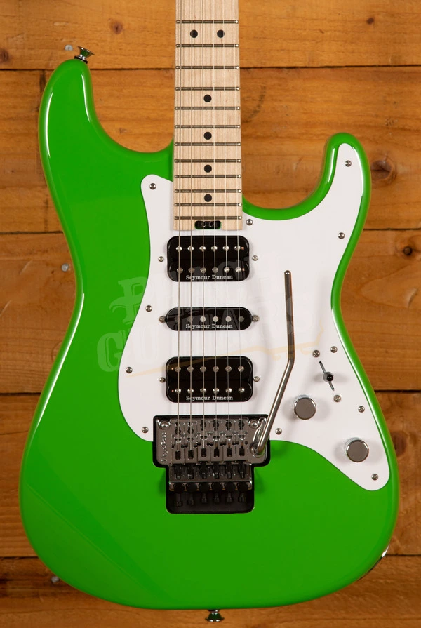 Charvel Pro-Mod So-Cal Style 1 HSH FR M - Maple - Slime Green