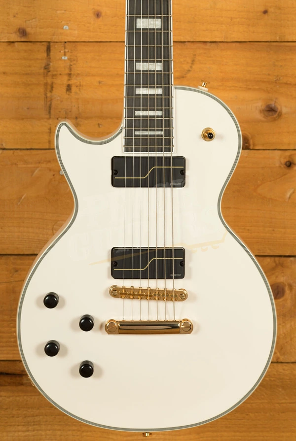 Epiphone Matt Heafy Les Paul Custom Origins | Bone White - 7-String *Left-Handed*