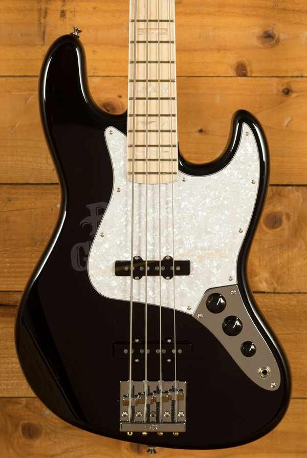Fender U.S.A. Geddy Lee Jazz Bass - Maple - Black