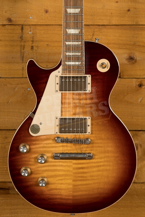 Gibson Les Paul Standard '60s Bourbon Burst Left Handed Peach Guitar