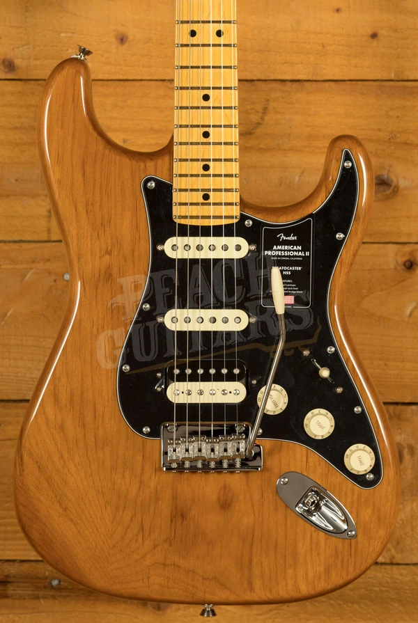 Fender American Professional II Stratocaster HSS - Maple - Roasted Pine