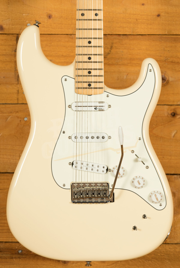 Fender EOB Stratocaster | Maple - Olympic White