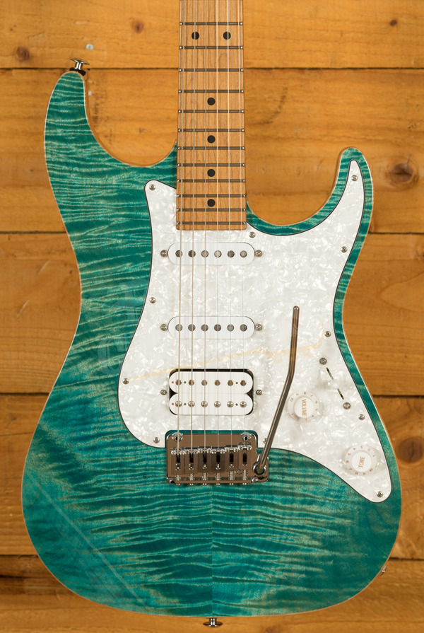 Suhr Standard Plus Bahama Blue Maple