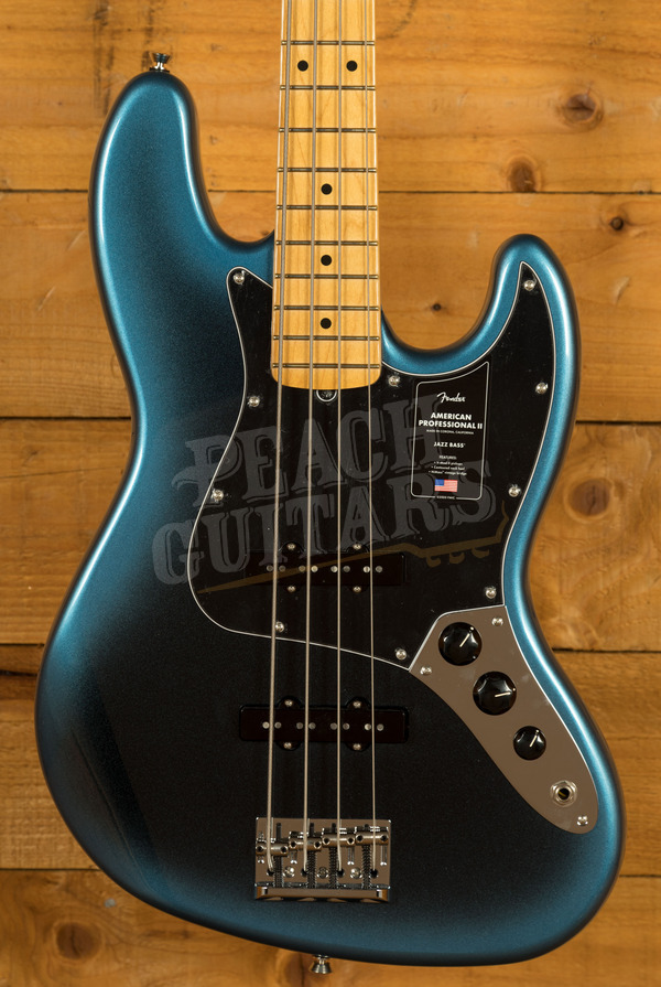 Fender American Professional II Jazz Bass | Maple - Dark Night