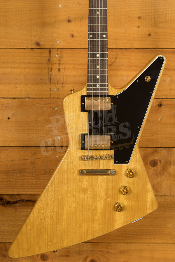 Gibson Custom 1958 Korina Explorer | Black Pickguard