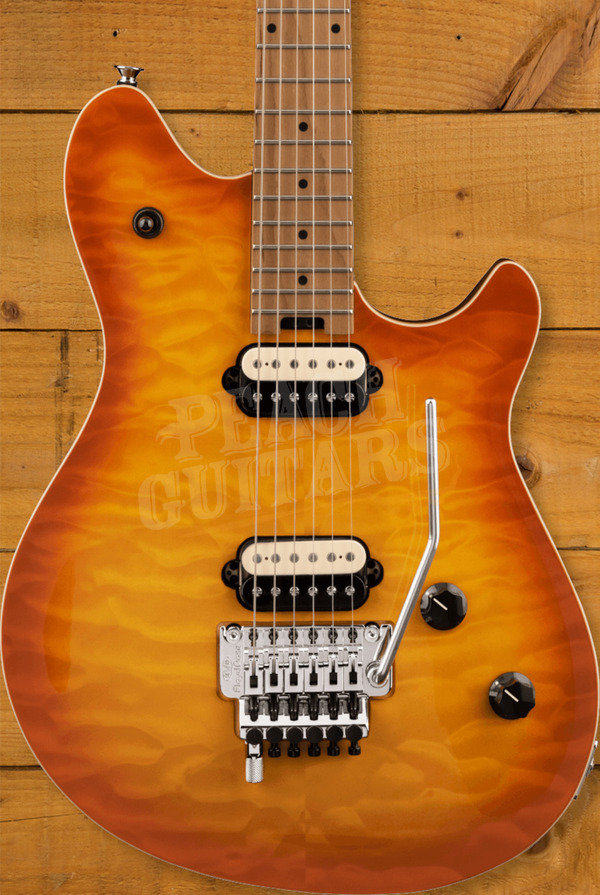 EVH Wolfgang Special QM | Baked Maple - Solar