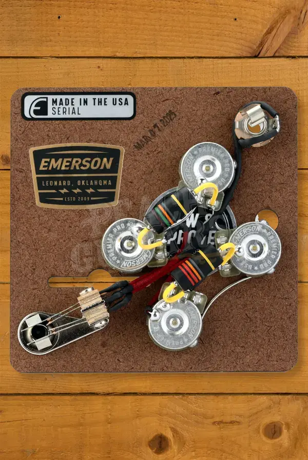 Emerson SG Prewired Kit - 550K Pots