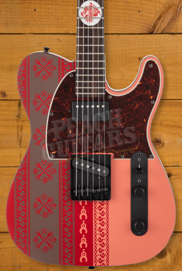 Fender Monster Hunter Rathalos Telecaster | Rathalos Red