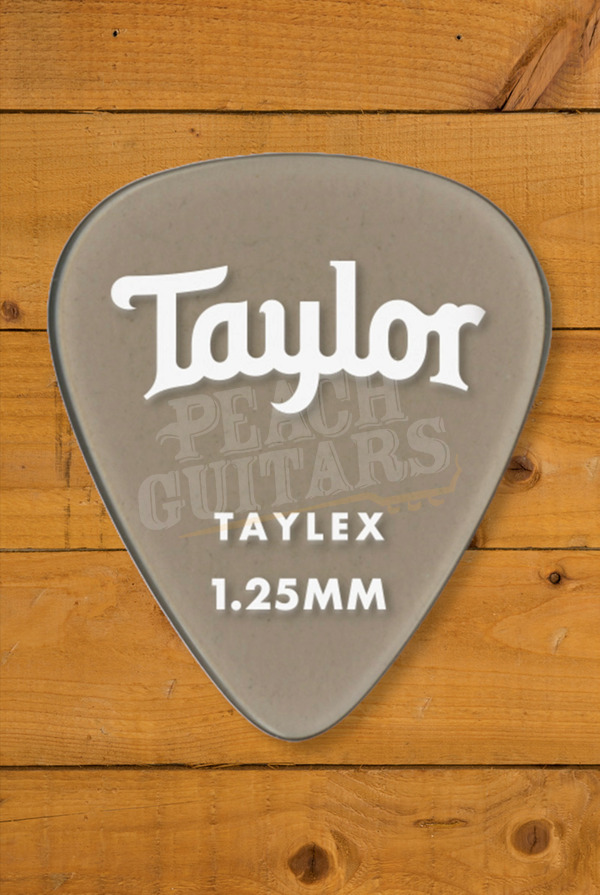 Taylor TaylorWare | Premium 351 Taylex Ultra Guitar Picks - 1.25mm - 6 Pack