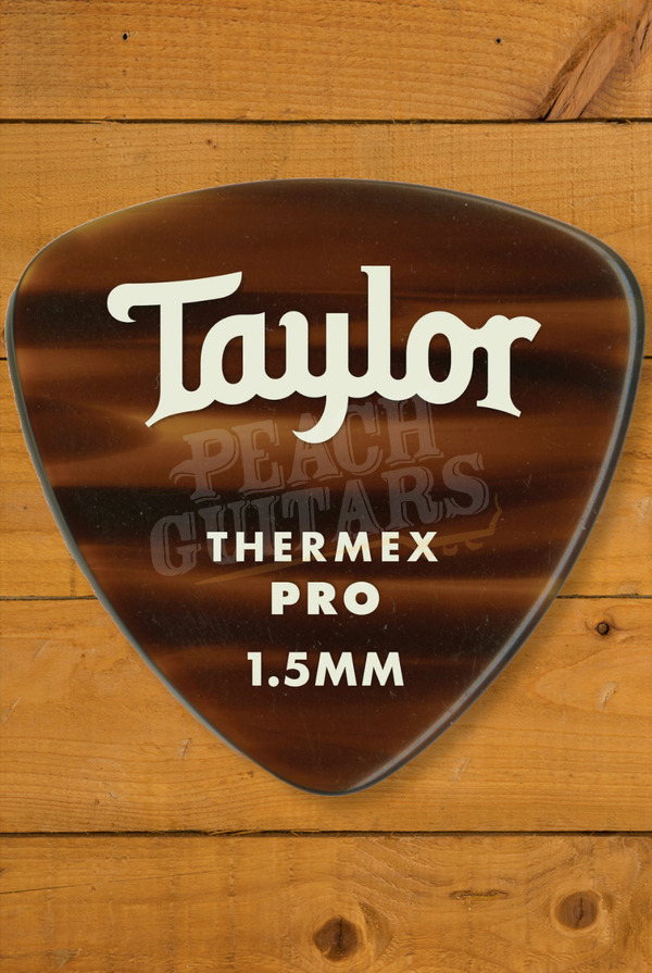 Taylor TaylorWare | Premium 346 Thermex Pro Guitar Picks - Tortoise Shell - 1.50mm - 6 Pack