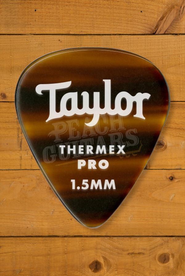 Taylor TaylorWare | Premium 351 Thermex Pro Guitar Picks - Tortoise Shell - 1.50mm - 6 Pack