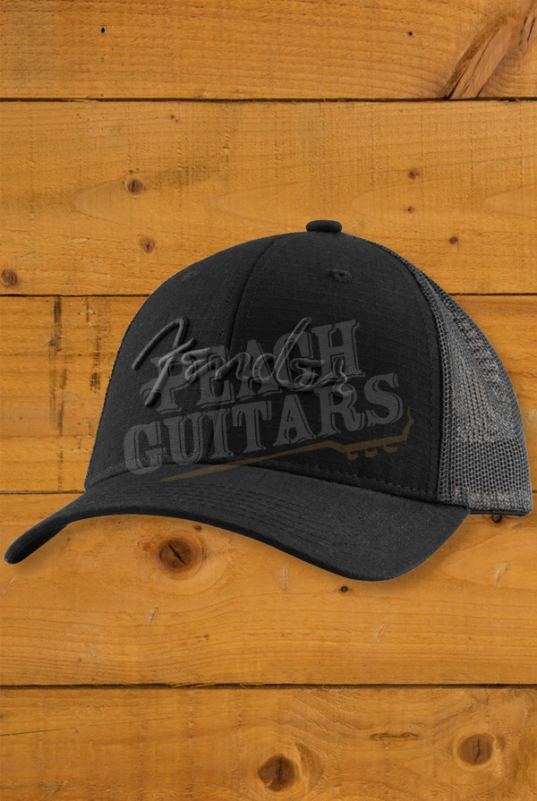 Fender Snap Back Pick Holder Hat - Black